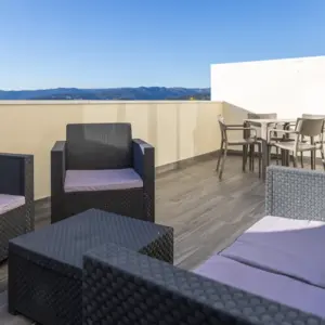 terraza apartamentos portosin